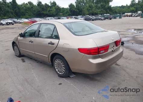 2005 Honda Accord 2.4 Dx из США, поврежденный, VIN 1HGCM56125A183354